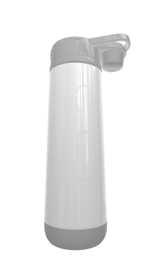 Free mockup metal thermo
